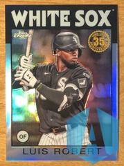 LUIS ROBERT 2021 Topps Chrome 35th Anniversary #86BC-21 White Sox